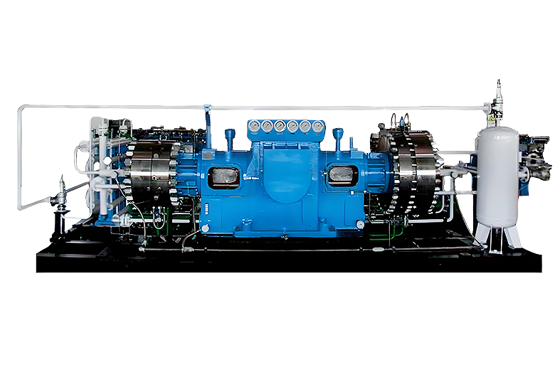 Мембранный водородный компрессор 90 МПа