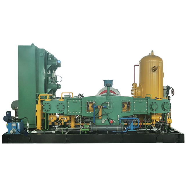 Компрессорная установка главной станции с регулируемой частотой СПГ